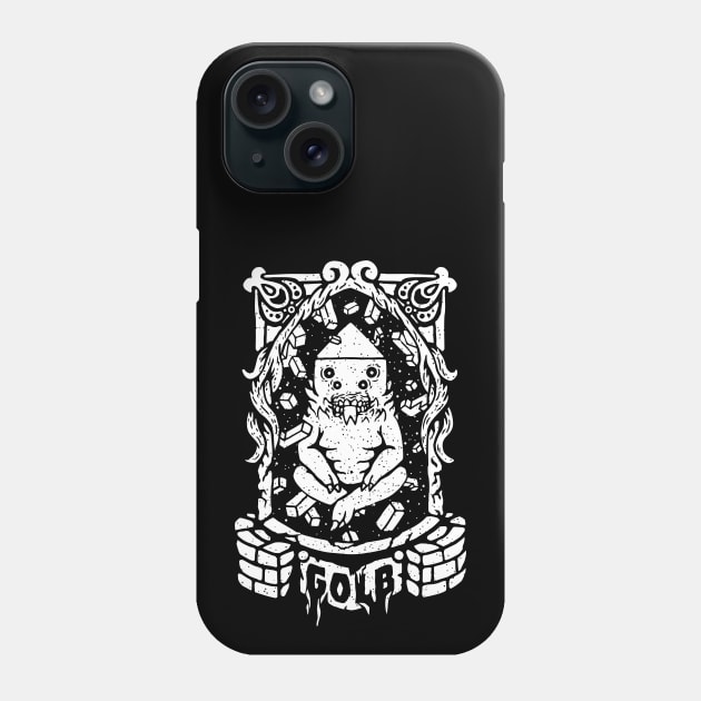 adventure time golb, awesome tarot card of golb from adventure time. Phone Case by The Japanese Fox