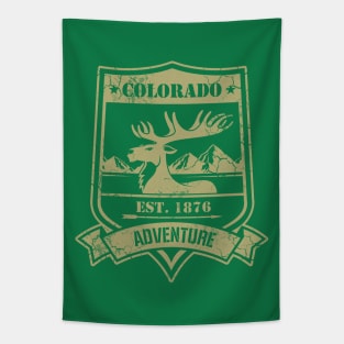 Colorado Mountain Adventure Tapestry