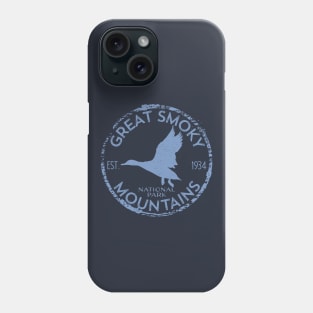 Great Smoky Mountains National Park Vintage Design Goose Phone Case