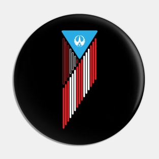 Triad of the Force - Flag (Vertical 1) Pin