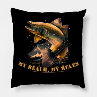 Fish realm classic Pillow