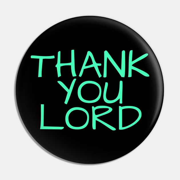 Thank You Lord Pin by FromBerlinGift