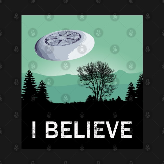 I Believe 2 - Ultimate frisbee by graphicmagic