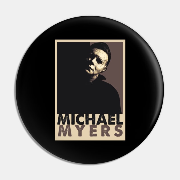 Michael Myers Pop Art Style Pin by mia_me