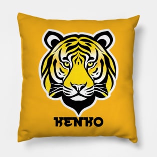 head tiger kenko Pillow