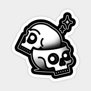 Skulls Tattoo design Magnet