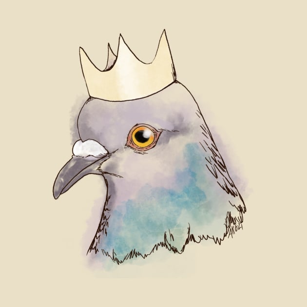 Pigeon King by AmysBirdHouse