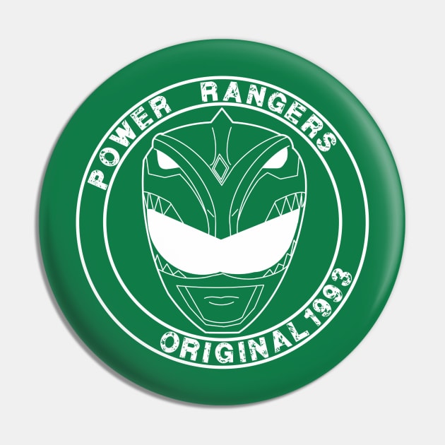 Green Ranger est. 1993 Pin by SimplePeteDoodles