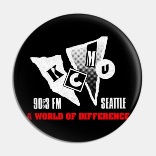 KCMU FM Seattle Pin