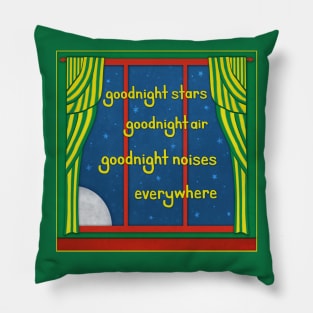 Goodnight Noises Everywhere Pillow