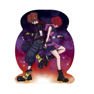 Kingdom Hearts - Sora and Kairi T-Shirt