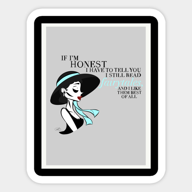 Breakfast At Tiffany S Audrey Hepburn Sticker Teepublic Au