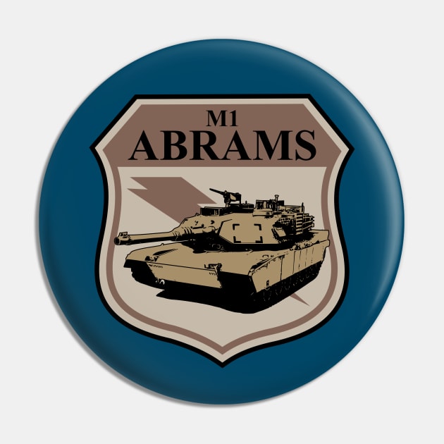 M1 Abrams Tank Pin by Firemission45