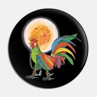 Punky Rooster at Sol Rise Pin