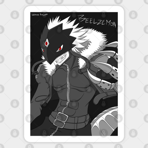 Get Wallpaper Beelzemon Digimon Tamers Sticker Teepublic Desktop Wallpaper