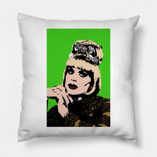 Katya style pop art Pillow