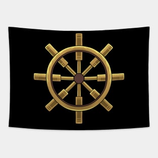 Ship Steer Tapestry