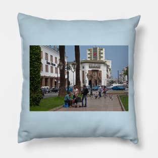 Morocco. Rabat. The street scene. Pillow