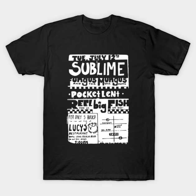 Fungus Mungus - Sublime - Pocket Lent - Sublime - T-Shirt