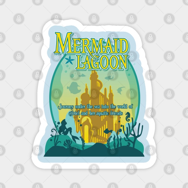 Mermaid Lagoon Magnet by Treasures from the Kingdom