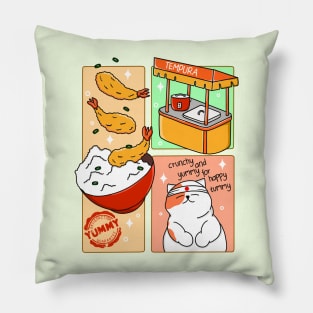 The Best Tempura Rice Bowl Pillow