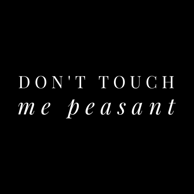 Don't Touch by Six Gatsby