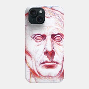 Suetonius Portrait | Suetonius Artwork | Line Art Phone Case