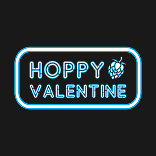 Hoppy Valentine's Day Blue T-Shirt