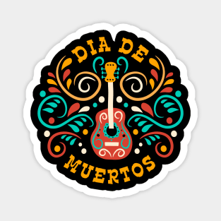 Dia de muertos - guitarra Magnet