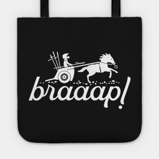 Spartan Dirt Bike Rider Braaap Tote