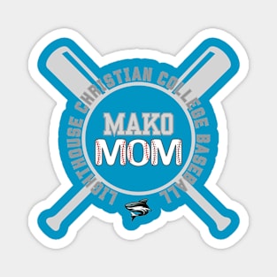 Mako Baseball Mom Magnet