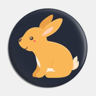 Rabbit Kids Toddlers Boys Girls Baby Bunny Pin