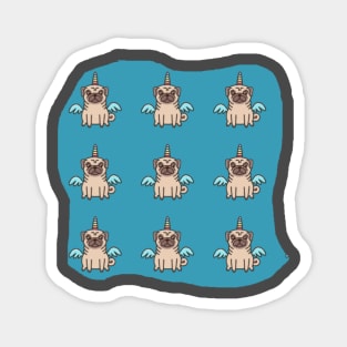 Cute and funny dog pattern Magnet