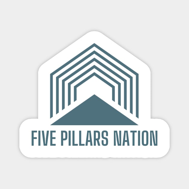 POCKET sized - Five Pillars Nation Magnet by Five Pillars Nation