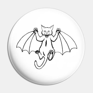 vampire cat Pin