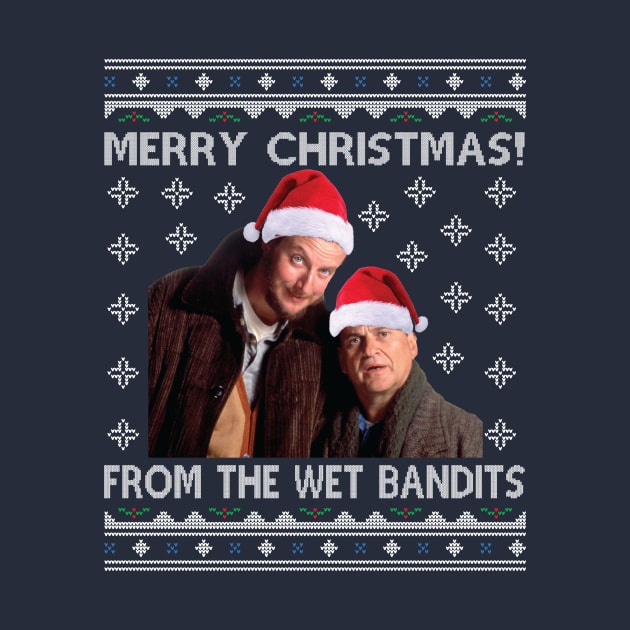 Merry Christmas From The Wet Bandits Home Alone by Nova5