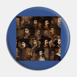 Rembrandt Paintings Mashup Pin