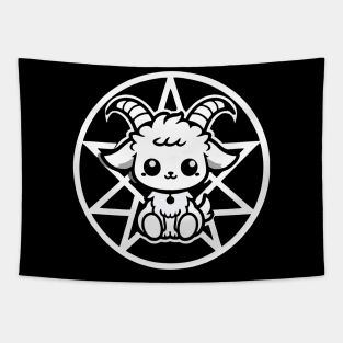 Cute goat Tapestry