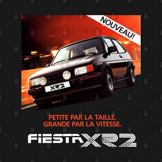 FORD FIESTA XR2i - advert by Throwback Motors