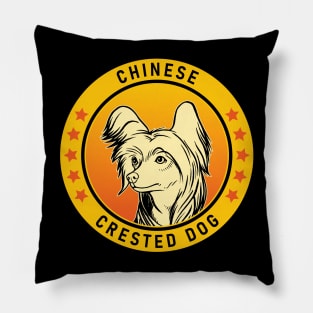 Chinese Crested Dog Portrait Pillow