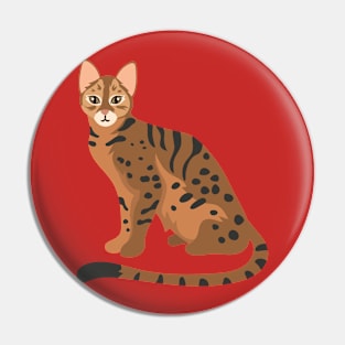 Begal Cat Pin