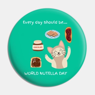 Every day should be 'World Nutella Day' Pin