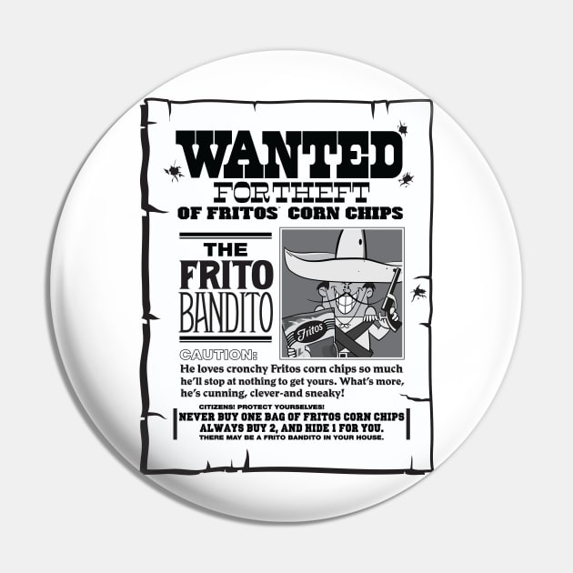 Frito Bandito Pin by Chewbaccadoll