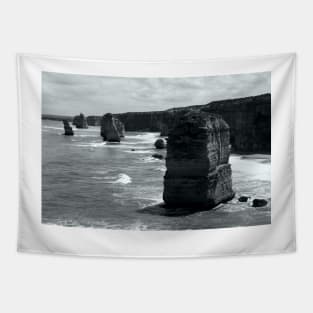 The Twelve Apostles in Black and White Tapestry