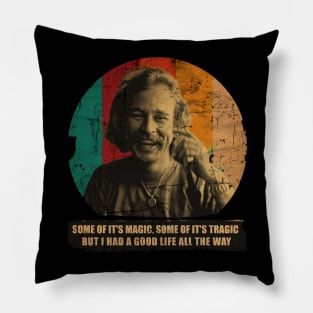 Jimmy buffett //thank you for everything (quotess) Pillow