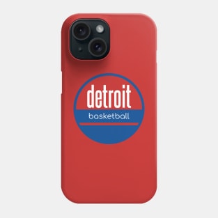 detroit basketball Phone Case