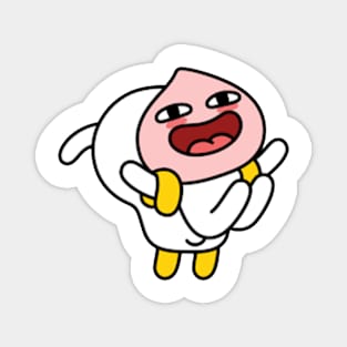 KakaoTalk Friends Apeach & Muzi (Back to Back) Magnet