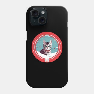 Egyptian Mau Cat Xmas, Love Cats Phone Case