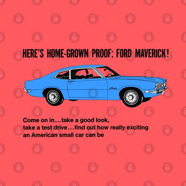 FORD MAVERICK - dealer ad by Throwback Motors