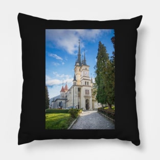 Sf. Nicolae Church in Brasov, Romania Pillow